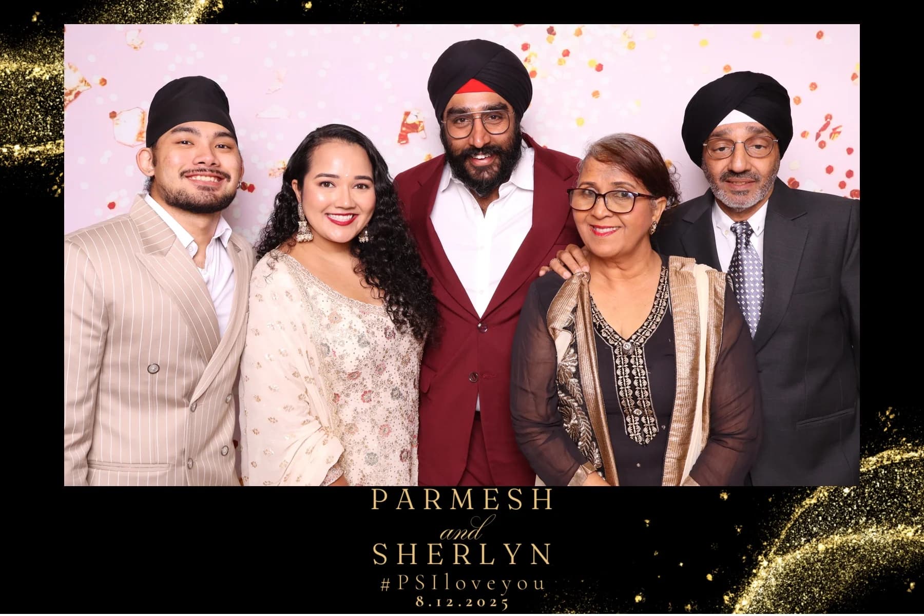 Wedding photobooth portfolio image 05 from a real Singapore event